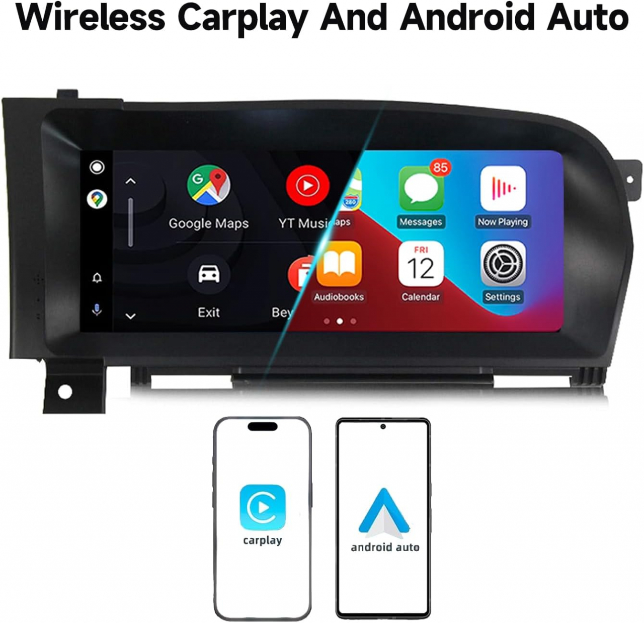 Navigatie dedicata Mercedes Benz S-Class W211 2010-2013, 6GB RAM , Octacore,Android 13, Display QLED 10.25”, Suporta camera 360º, DSP, Carplay&Android Auto, SIM 4G, Ventilator Activ [2]