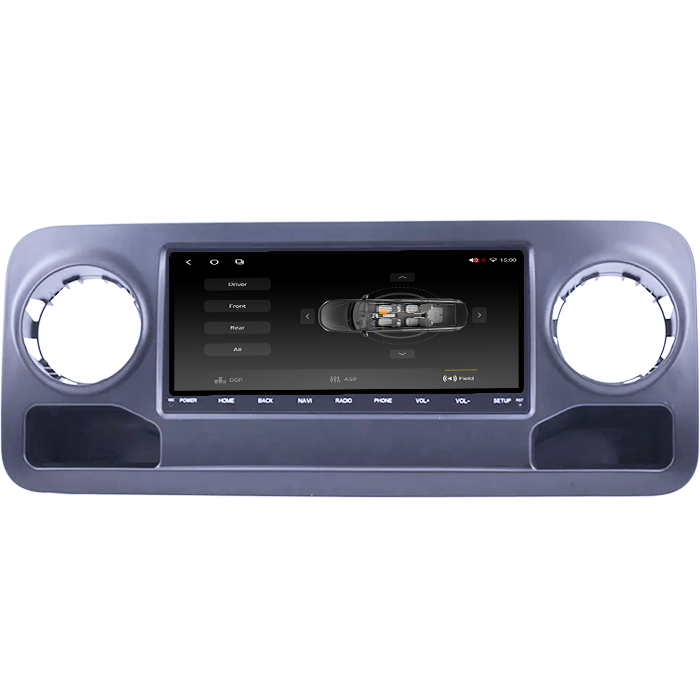 Navigatie dedicata Mercedes Benz Sprinter 2019, 4GB RAM 64GB ROM, Octacore, Android 14, Display QLED 1K 9", Carplay&Android Auto, SIM 4G, Ventilator Activ [3]