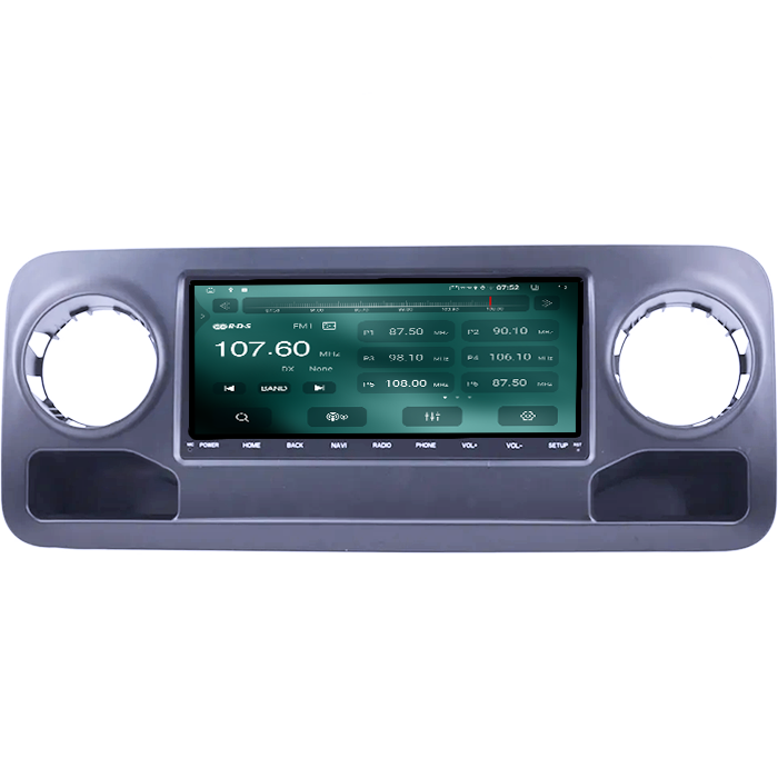 Navigatie dedicata Mercedes Benz Sprinter 2019, 4GB RAM 64GB ROM, Procesor Qualcomm Octacore, Android 14, Rezolutie 2K, Display QLED 9", DSP, Carplay&Android Auto, SIM 4G [3]