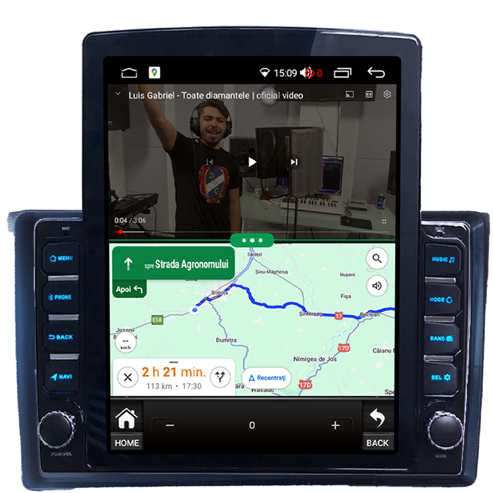 Navigatie dedicata Mercedes-Benz Vito 2003-2006, 8+128 GB, ANDROID 13,Carplay&Android Auto, 10 inch, Internet, Aplicatii, Waze, Gps [3]