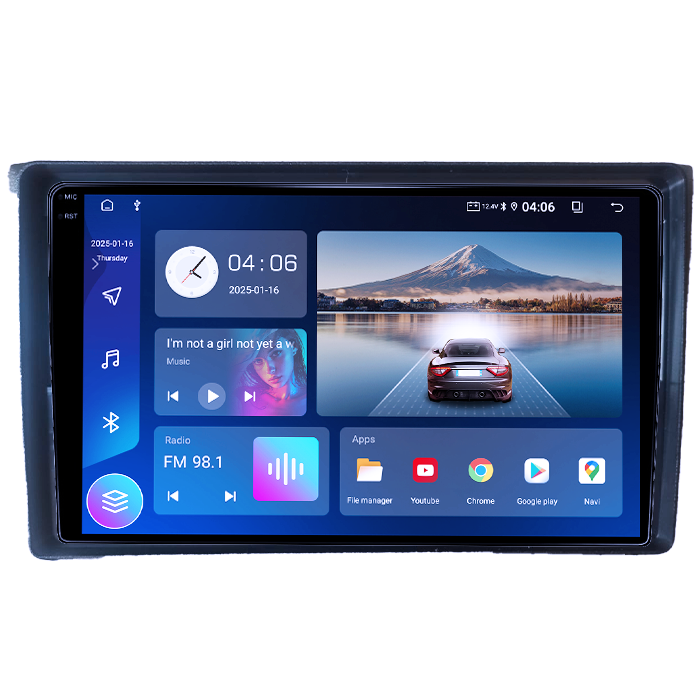 Navigatie dedicata Mercedes-Benz Vito 2003-2006, 4GB RAM 64GB ROM, Quadcore, Android 14, Display QLED 1K, 9", DSP, Carplay&Android Auto, Suport camere AHD [2]