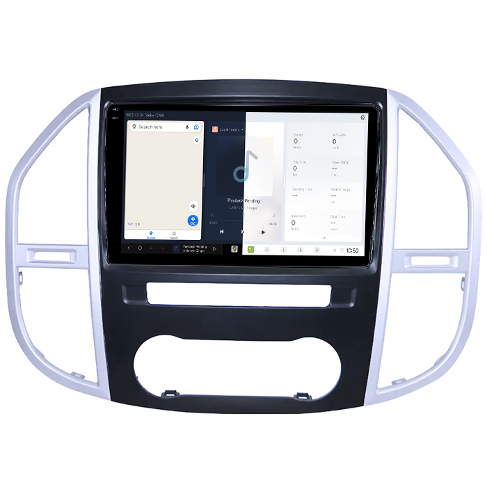 Navigatie dedicata Mercedes Vito 2016-2019 DUDU3, 4GB RAM 64GB ROM, Octacore, Platforma 8581, Android, Display QLED 9", DSP, Carplay&AndroidAuto [2]