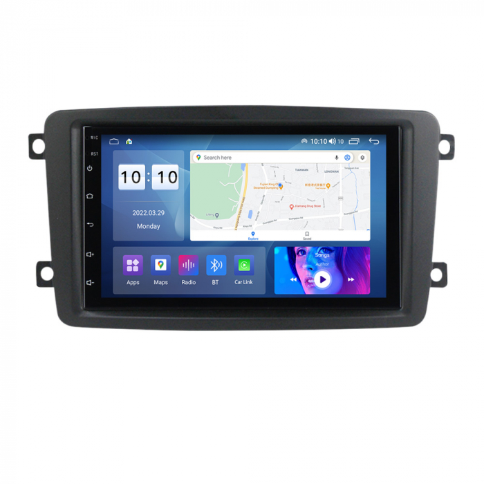 Navigatie dedicata Mercedes Benz W209, W203, 4GB RAM 64GB ROM, Octa Core, Display 7" IPS Full HD, Carplay, Android 13, Bluetooth, Suport camere AHD [4]