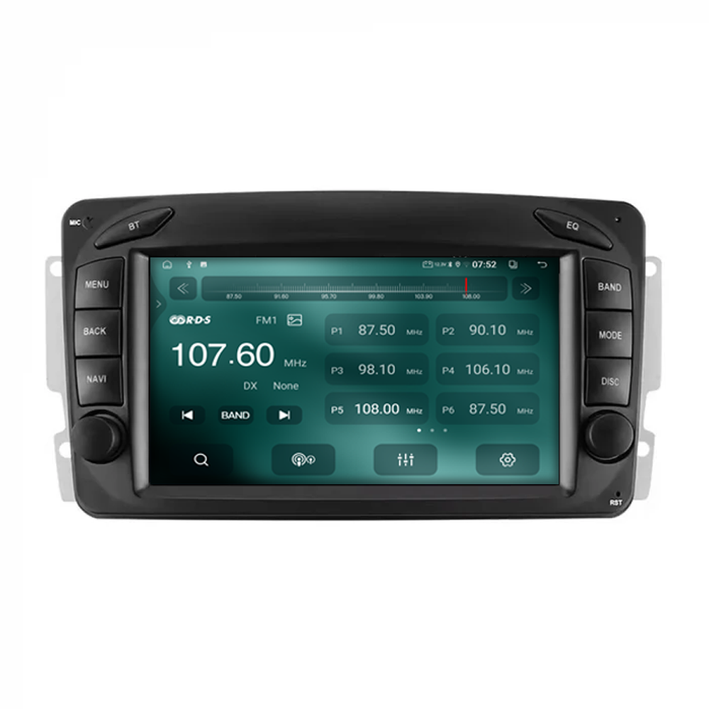 Navigatie dedicata Mercedes-Benz W209, 4GB RAM 64GB ROM, Quadcore, Android 14, Display QLED  7", DSP, Carplay&Android Auto, Suport camere AHD [3]