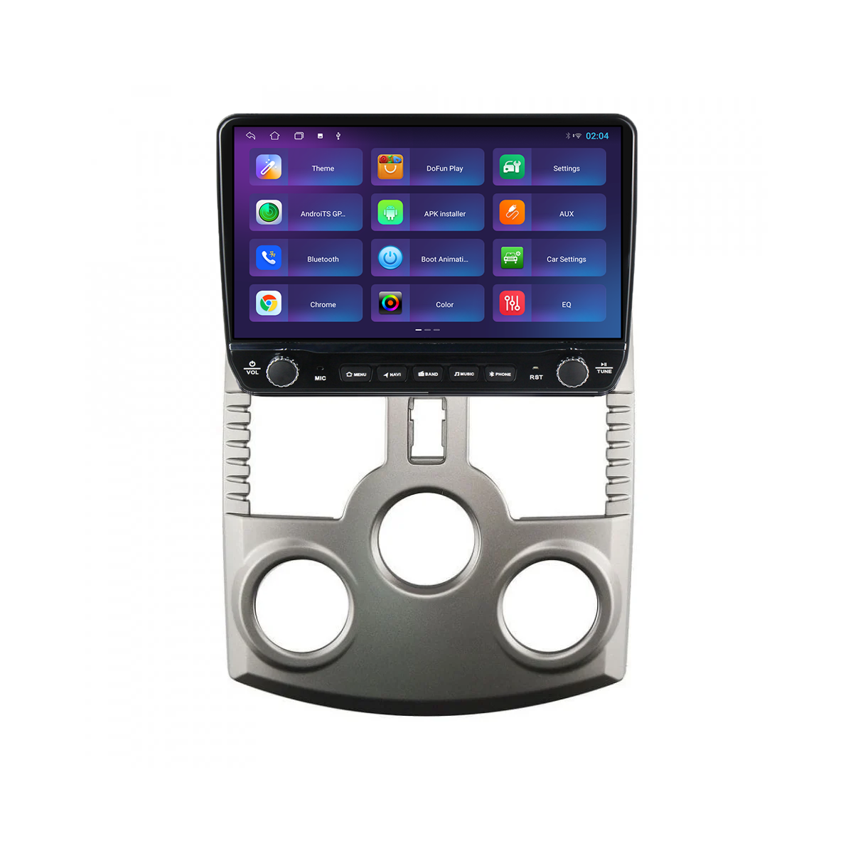 Navigatie dedicata Toyota Rush 2006-2011/Daihatsu Terios 2005- Tesla Cu Butoane Rotative Model 2024, 4GB RAM 64GB ROM, Procesor Quadcore, Android 14, Display QLED 10", DSP, Carplay&Android [3]