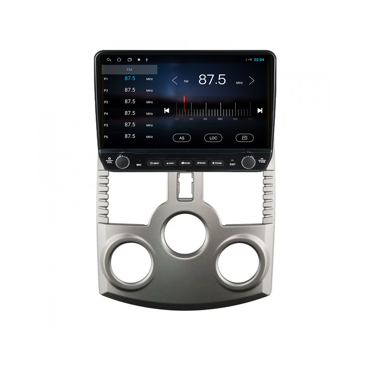 Navigatie dedicata Toyota Rush 2006-2011/Daihatsu Terios 2005- Tesla Cu Butoane Rotative Model 2024, 4GB RAM 64GB ROM, Procesor Quadcore, Android 14, Display QLED 10", DSP, Carplay&Android [4]