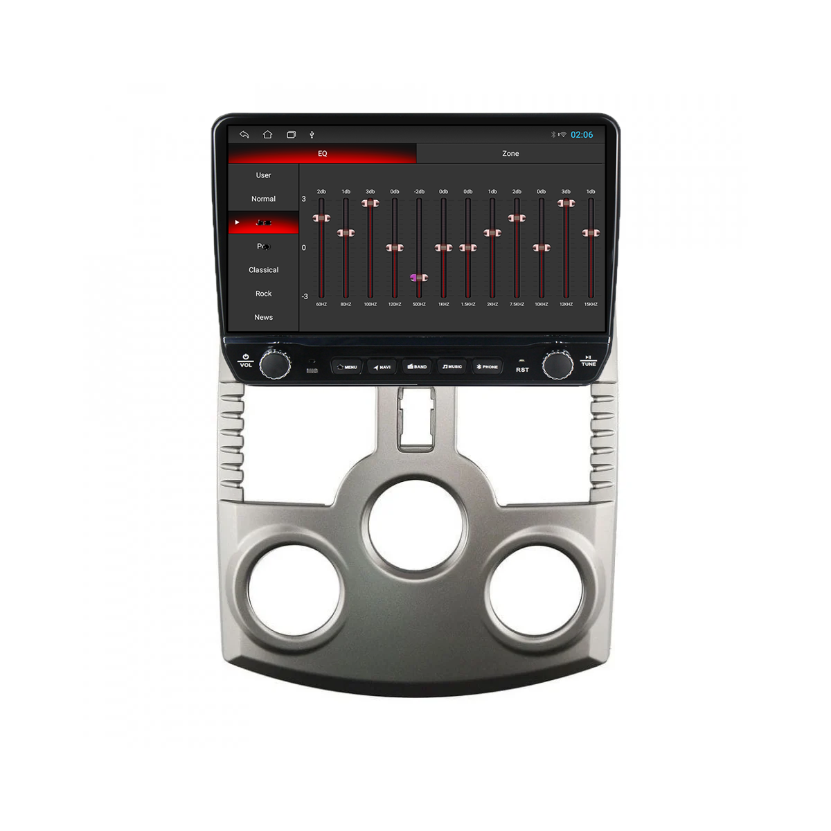 Navigatie dedicata Toyota Rush 2006-2011/Daihatsu Terios 2005- Tesla Cu Butoane Rotative Model 2024, 4GB RAM 64GB ROM, Procesor Quadcore, Android 14, Display QLED 10", DSP, Carplay&Android [5]