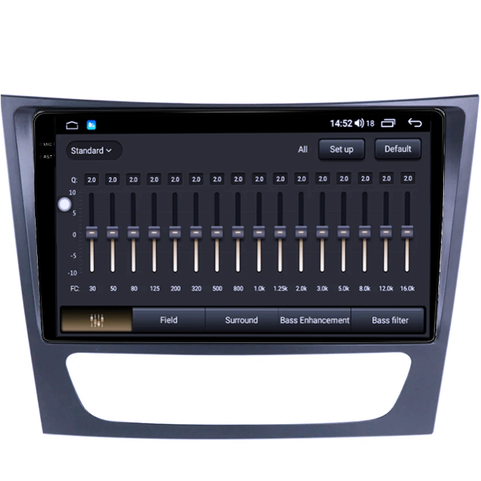 Navigatie dedicata Mercedes Benz W211, 4GB RAM 64GB ROM, Octacore, Android 14, Display QLED 9", DSP, Carplay&Android Auto, SIM 4G, Ventilator Activ                       [3]