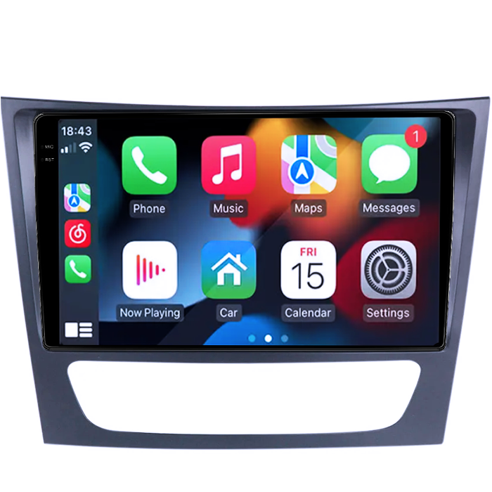 Navigatie dedicata Mercedes Benz W211, 4GB RAM 64GB ROM, Octacore, Android 14, Display QLED 9", DSP, Carplay&Android Auto, SIM 4G, Ventilator Activ                       [4]