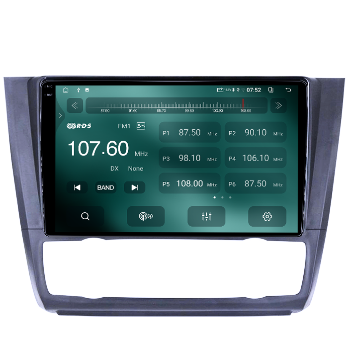 Navigatie dedicata BMW Seria 1 E81/E87 Clima 2007-2013, 4GB RAM 64GB ROM, Octacore, Android 14, Display QLED  9", DSP, Carplay, Android Auto, Internet, Youtube, Waze, WIFI, Bluetooth [3]