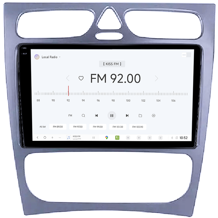 Navigatie dedicata Mercedes C-Class W203 2000-2003 4 Usi DUDU3, 4GB RAM 64GB ROM, Octacore, Platforma 8581, Android, Display QLED 9", DSP, Carplay&AndroidAuto [3]