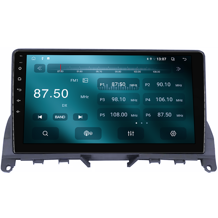 Navigatie dedicata Mercedes C Class W204 ( 2006 - 2012 ), 8GB RAM 128GB ROM, Octacore, Platforma TS18, Android 13, Display QLED 9”, Suporta camera 360º, DSP, Carplay&Android Auto, SIM 4G, Ventilator A [4]