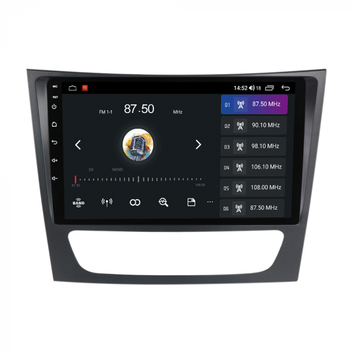 Navigatie dedicata Mercedes E Class W211 2002-2008, 4 GB RAM 32 ROM, Android 13, Display QLED, 9", DSP, Carplay, Android Auto, Internet, Youtube , Waze , WI-FI , USB , Bluetooth [3]