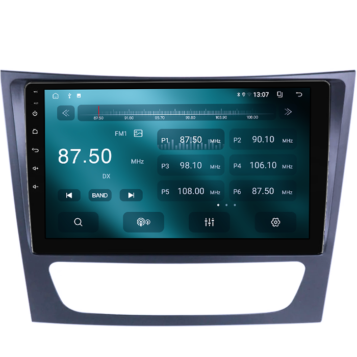 Navigatie dedicata Mercedes E Class W211, CLS W219, 8GB RAM 128GB ROM, Octacore, Platforma TS18, Android 13, Display QLED 9”, Suporta camera 360º, DSP, Carplay&Android Auto, SIM 4G, Ventilator Activ [4]