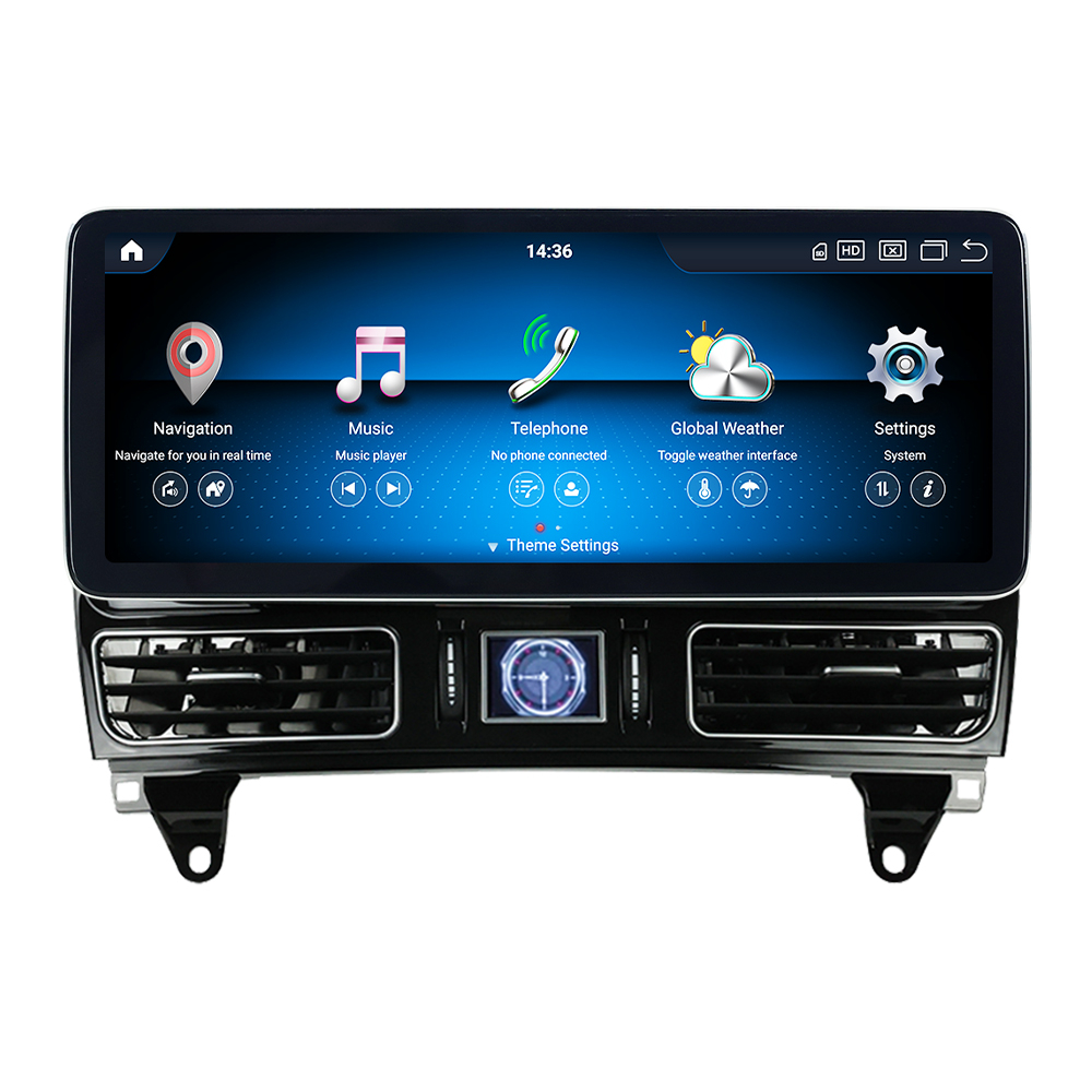 Navigatie dedicata Mercedes GLE ML GL 2012-2015, 8GB RAM 256GB ROM, Procesor Qualcomm Octacore, Android 14, Rezolutie 2K, Display QLED 9", DSP, Carplay&Android Auto, SIM 4G [1]