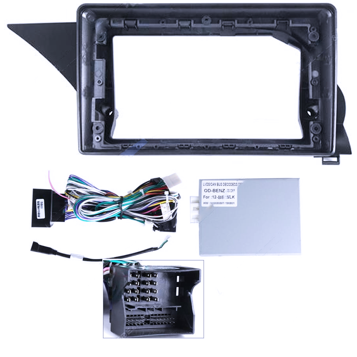 Navigatie dedicata Mercedes GLK 2008-2015, C-class 2011-2015, 12GB RAM 256GB ROM, Android 13, Rezolutie 2K, Display QLED, 9", DSP, Carplay, Android Auto, Internet, Youtube, Waze, [6]
