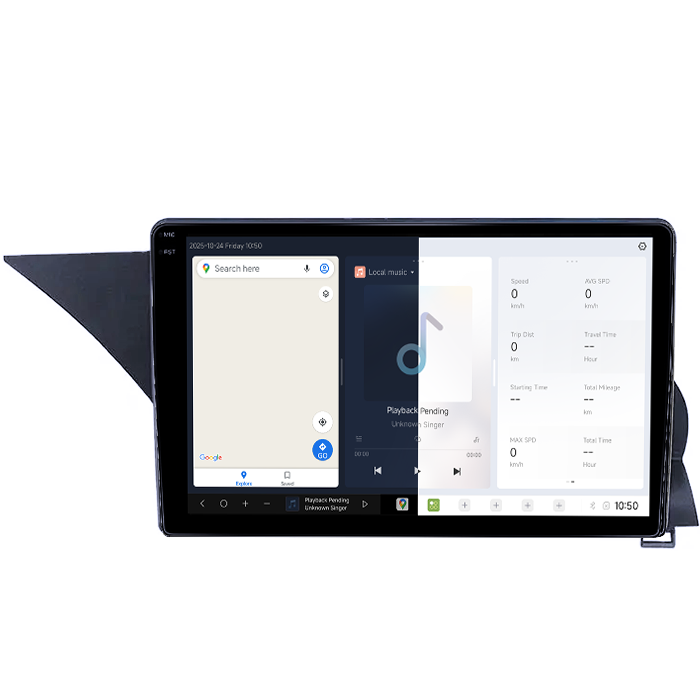 Navigatie dedicata Mercedes GLK 2008-2015 DUDU3, 4GB RAM 64GB ROM, Octacore, Platforma 8581, Android, Display QLED 9", DSP, Carplay&AndroidAuto [5]