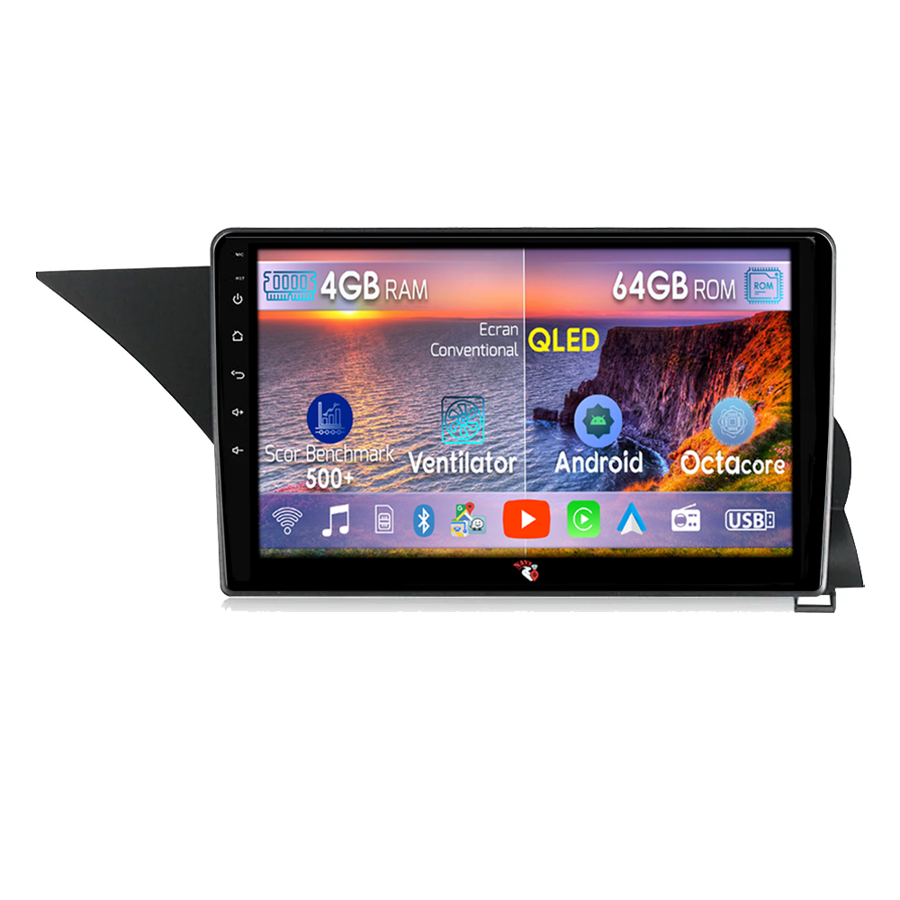 Navigatie dedicata Mercedes GLK 2013-2015, 4GB RAM 64GB ROM, Octacore, Android 13, Display QLED 9", DSP, Carplay, Android Auto, Internet, Youtube, Waze, WIFI, Bluetooth [1]