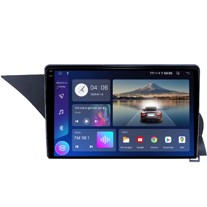 Navigatie dedicata Mercedes GLK 2013-2015, 4GB RAM 64GB ROM, Quad Core, Display 9" QLED 1K, Carplay, Android 14, Bluetooth, Magazin Play, Suport Camere AHD [3]