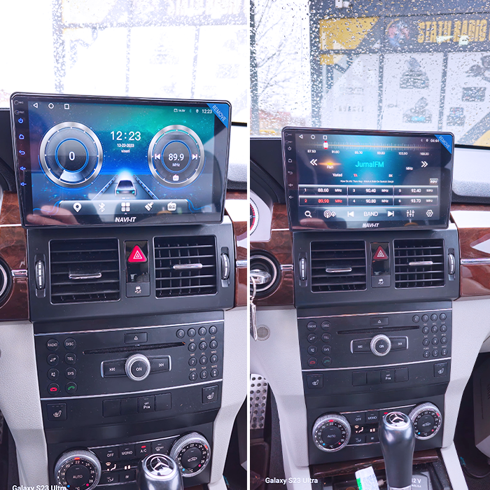 Navigatie dedicata Mercedes GLK 2013-2015 Tesla cu butoane rotative model 2024, 4GB RAM 64GB ROM, Procesor Quadcore, Android 14, Display QLED 10", DSP, Carplay&Android Auto [7]