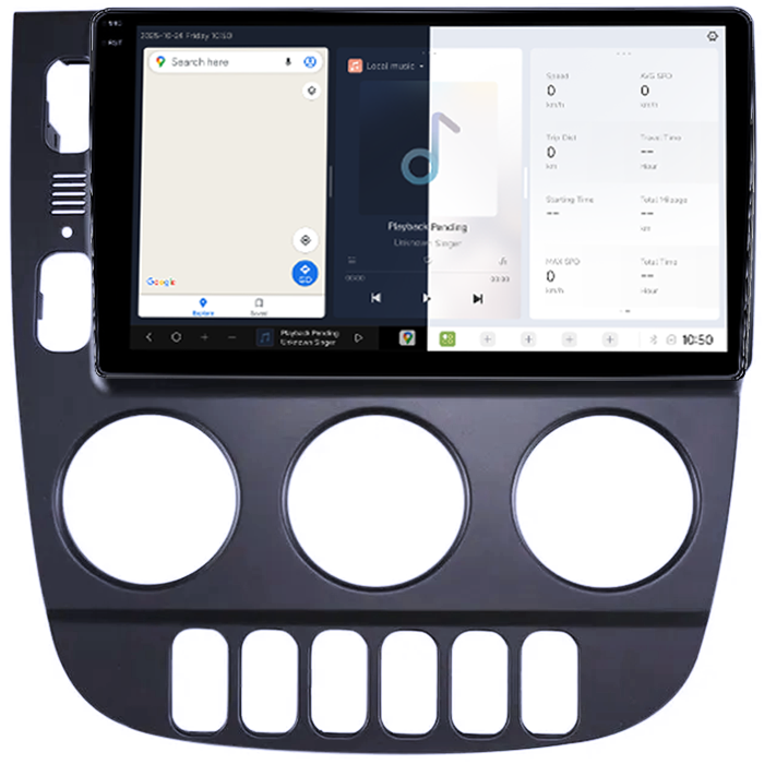 Navigatie dedicata Mercedes ML W163 2001 - 2005 DUDU3, 4GB RAM 64GB ROM, Octacore, Platforma 8581, Android, Display QLED 9", DSP, Carplay&AndroidAuto [2]