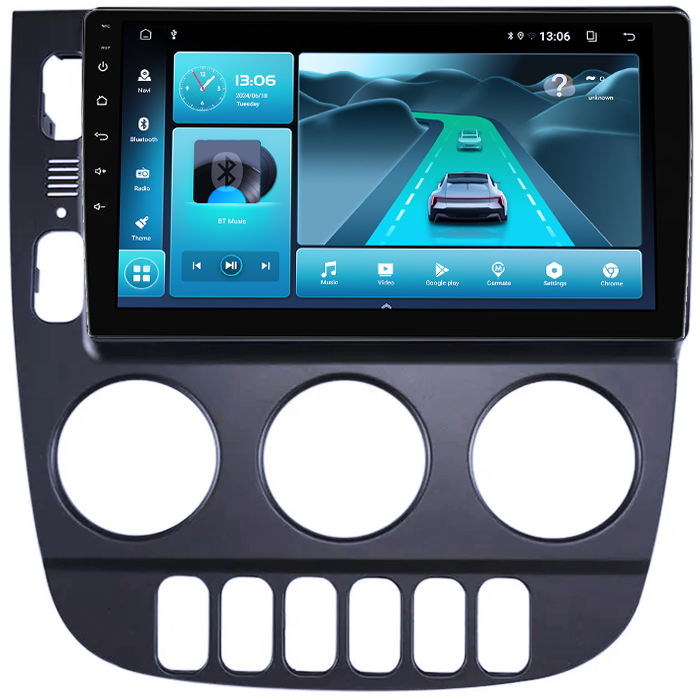 Navigatie dedicata Mercedes ML W163 2001 - 2005, 8GB RAM 128GB ROM, Octacore, Platforma TS18, Android 13, Display QLED 9”, Suporta camera 360º, DSP, Carplay&Android Auto, SIM 4G, Ventilator Activ [3]