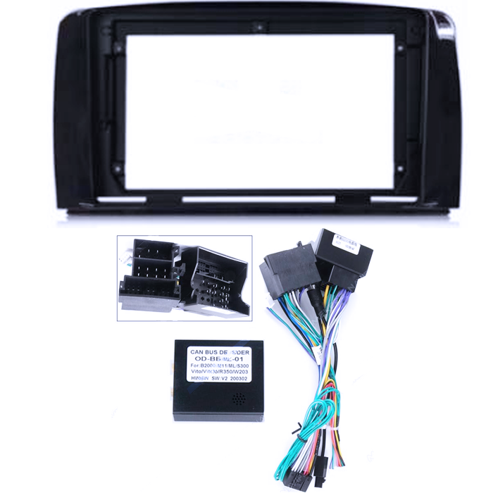 Navigatie dedicata Mercedes ML W164 2005-2012, 12GB RAM 256GB ROM, Android 13, Rezolutie 2K, Display QLED, 9", DSP, Carplay, Android Auto, Internet, Youtube, Waze, Wi Fi, USB [5]