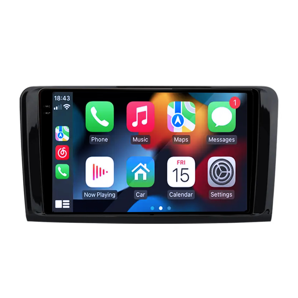 Navigatie dedicata Mercedes ML W164 2005-2012, 12GB RAM 256GB ROM, Android 13, Rezolutie 2K, Display QLED, 9", DSP, Carplay, Android Auto, Internet, Youtube, Waze, Wi Fi, USB [2]