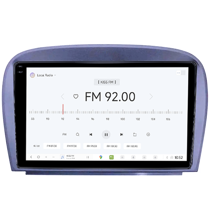 Navigatie dedicata Mercedes SL W230 2004-2011 A-W230 DUDU3, 4GB RAM 64GB ROM, Octacore, Platforma 8581, Android, Display QLED 9", DSP, Carplay&AndroidAuto [4]