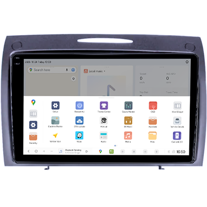 Navigatie dedicata Mercedes SLK 2006-2010 DUDU3, 4GB RAM 64GB ROM, Octacore, Platforma 8581, Android, Display QLED 9", DSP, Carplay&AndroidAuto [3]