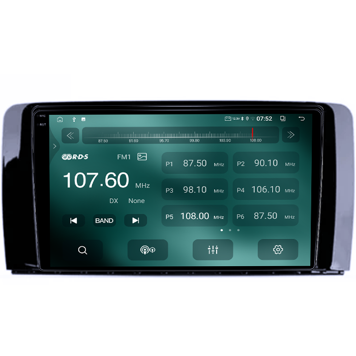 Navigatie dedicata Mercedes R Class W251 2005-2017, 4GB RAM 64GB ROM, Quadcore, Android 14, Display QLED 1K, 9", DSP, Carplay&Android Auto, Suport camere AHD [6]
