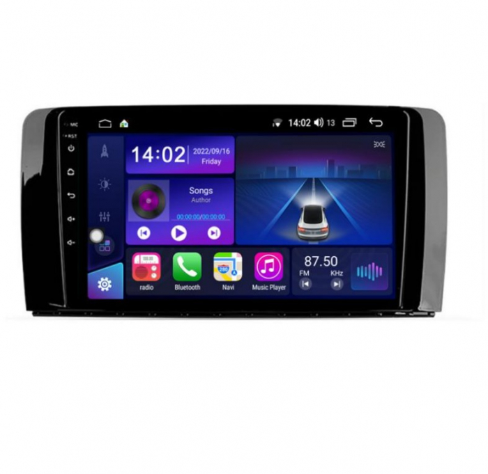 (Resigilata) Navigatie dedicata Mercedes R Class W251 2005-2017, 2GB RAM 32GB ROM, Quad Core, Display 9" IPS Full HD, Carplay&Android Auto, Android 14, Suport camere AHD [2]