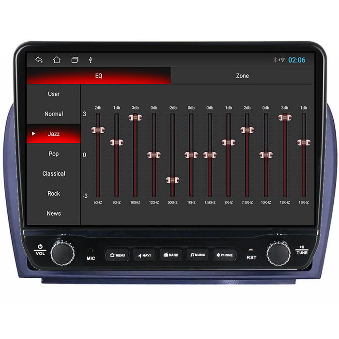 Navigatie dedicata Mercedes SL Tesla cu butoane rotative model 2024, 4GB RAM 64GB ROM, Procesor Quadcore, Android 14, Display QLED 10", DSP, Carplay&Android Auto [2]