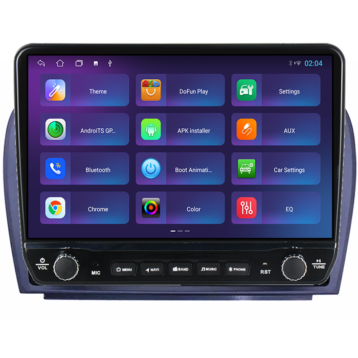Navigatie dedicata Mercedes SL Tesla cu butoane rotative model 2024, 4GB RAM 64GB ROM, Procesor Quadcore, Android 14, Display QLED 10", DSP, Carplay&Android Auto [6]
