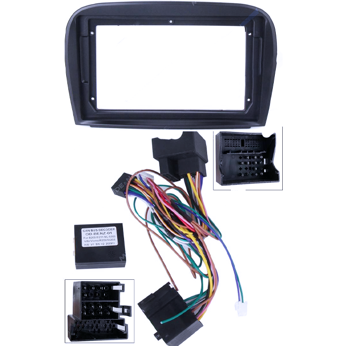 Navigatie dedicata Mercedes SL W230 2004-2011 A-W230, 12GB RAM 256GB ROM, Android 13, Rezolutie 2K, Display QLED, 9", DSP, Carplay, Android Auto, Internet, Youtube, Waze, Wi Fi, U [6]