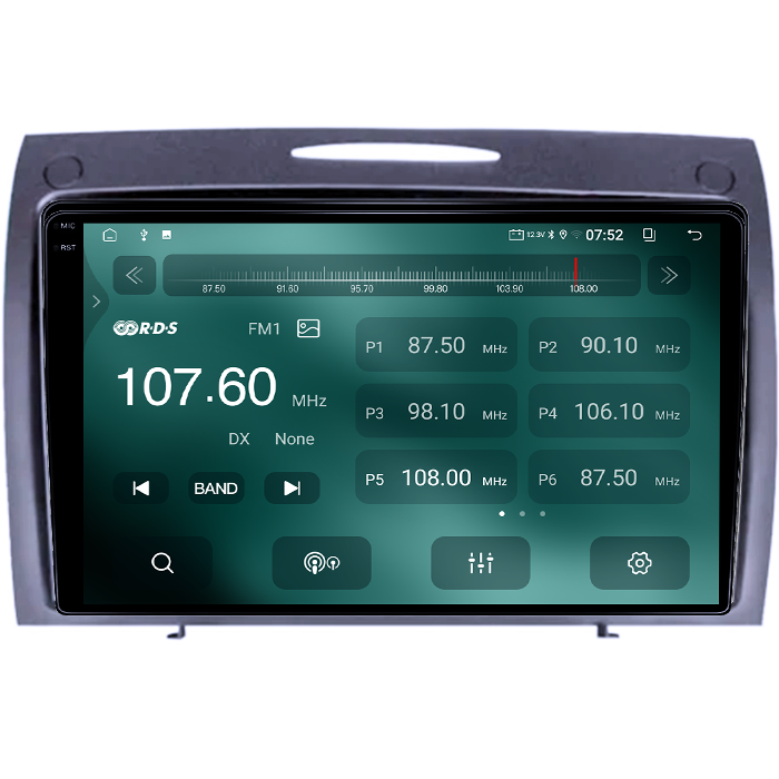 Navigatie dedicata Mercedes SLK 2006-2010, 4GB RAM 64GB ROM, Quadcore, Android 14, Display QLED  9", DSP, Carplay&Android Auto, Suport camere AHD [3]