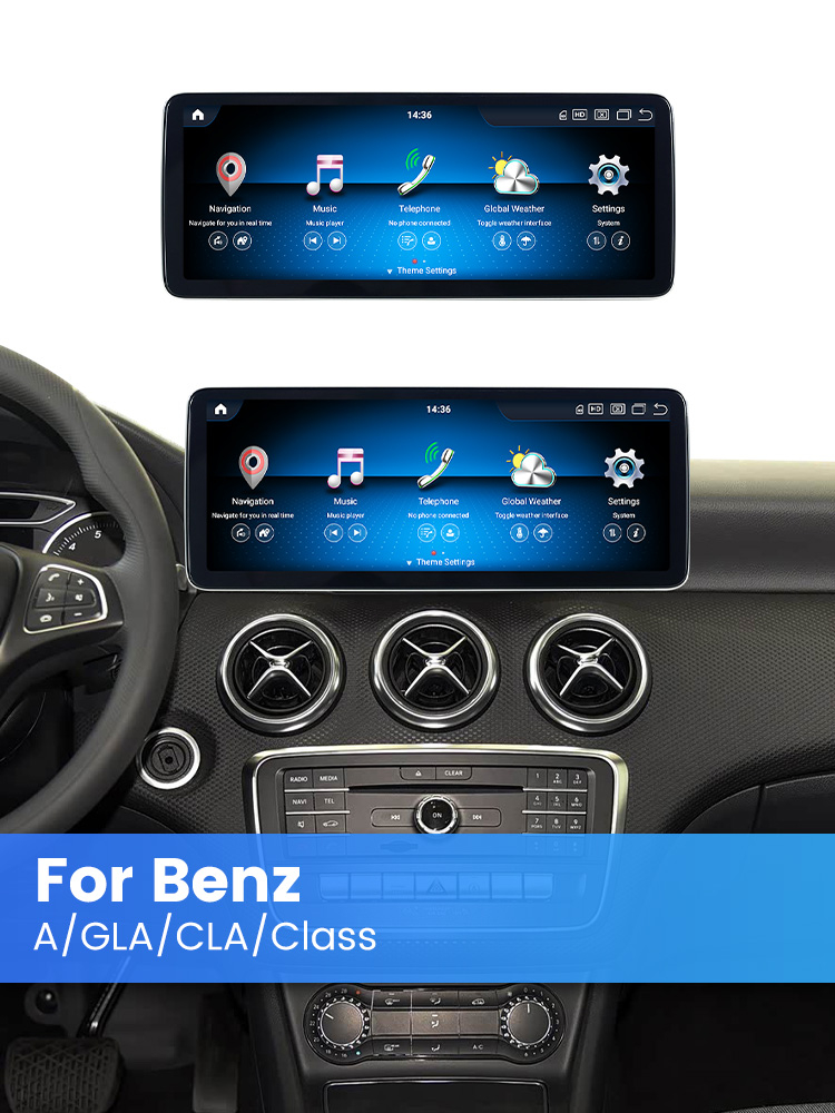 Navigatie dedicata Mercedes CL, GLA, CLS, 8GB RAM 256GB ROM, Procesor Qualcomm Octacore, Android 14, Rezolutie 2K, Display QLED 10.25", DSP, Carplay&Android Auto, SIM 4G [3]