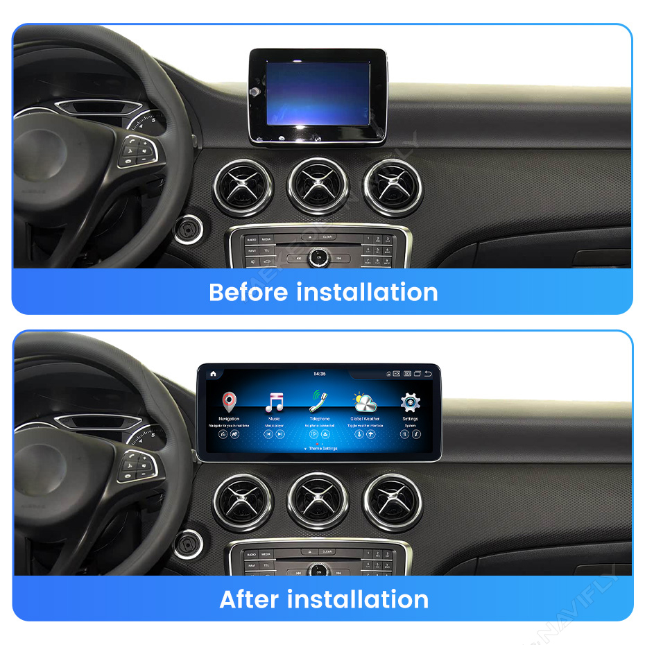 Navigatie dedicata Mercedes CL, GLA, CLS, 8GB RAM 256GB ROM, Procesor Qualcomm Octacore, Android 14, Rezolutie 2K, Display QLED 10.25", DSP, Carplay&Android Auto, SIM 4G [4]
