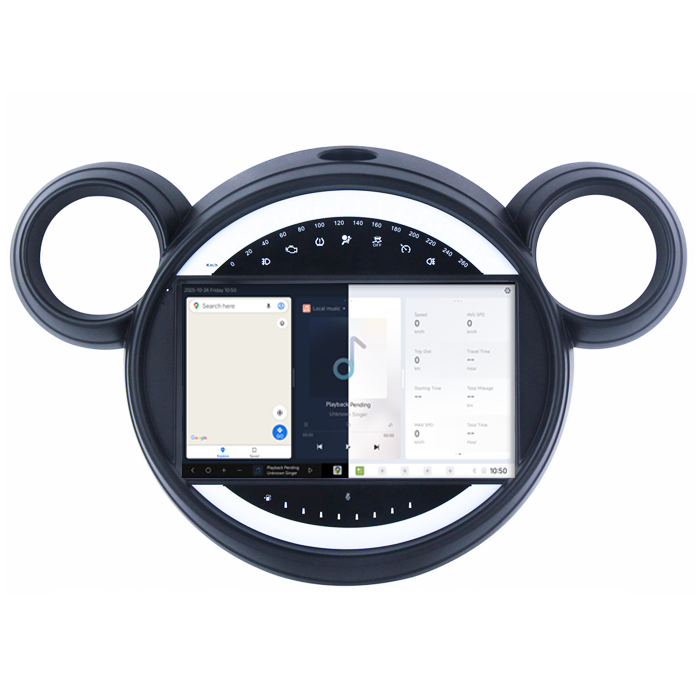 Navigatie dedicata Mini Cooper Countryman 2007-2014, DUDU3, 4GB RAM 64GB ROM, Octacore, Platforma 8581, Android, Display QLED 9", DSP, Carplay&AndroidAuto [5]