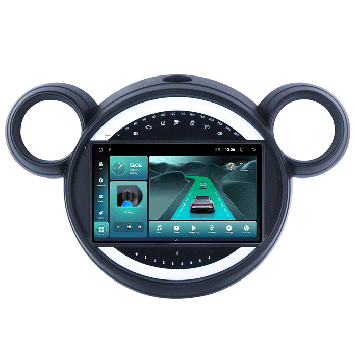 Navigatie dedicata Mini Cooper Countryman 2007-2014, 12GB RAM 256GB ROM, Android 13, Rezolutie 2K, Display QLED 9", DSP, Carplay&Android Auto, SIM 4G, Ventilator Activ, Suport Camere 360 [5]