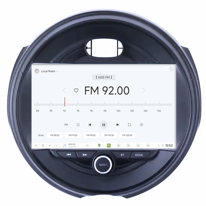 Navigatie dedicata Mini Cooper 2015-2019, DUDU3, 4GB RAM 64GB ROM, Octacore, Platforma 8581, Android, Display QLED 9", DSP, Carplay&AndroidAuto [3]