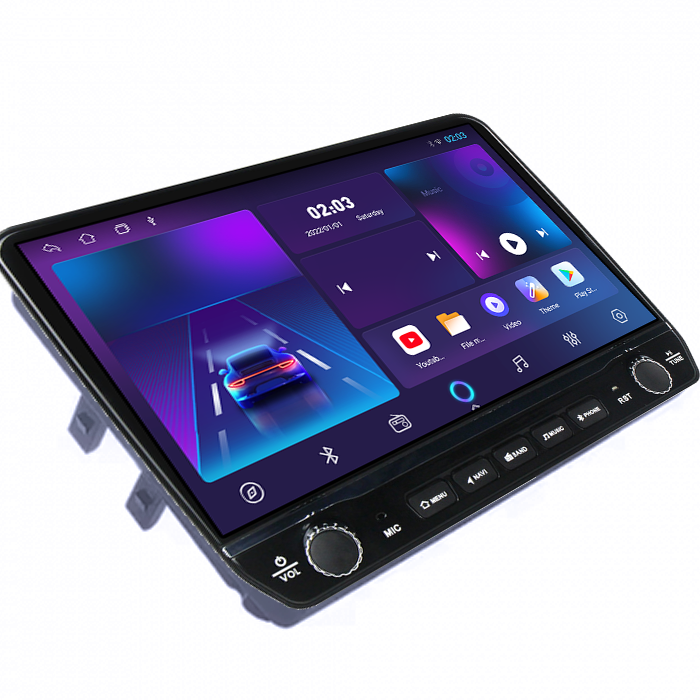 Navigatie dedicata Alfa Romeo 159 Tesla cu butoane rotative model 2024, 4GB RAM 64GB ROM, Procesor Quadcore, Android 14, Display QLED 10", DSP, Carplay&Android Auto [3]