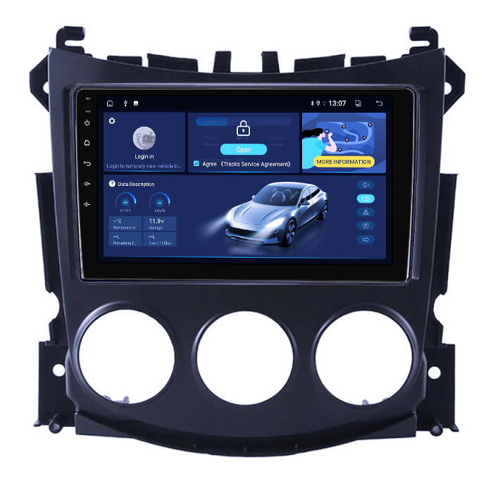 Navigatie dedicata Nissan 370Z 2008-2011, 8GB RAM 128GB ROM, Octacore, Platforma TS18, Android 14, Display QLED 9”, Suporta camera 360º, DSP, Carplay&Android Auto, SIM 4G, Ventilator Activ [2]