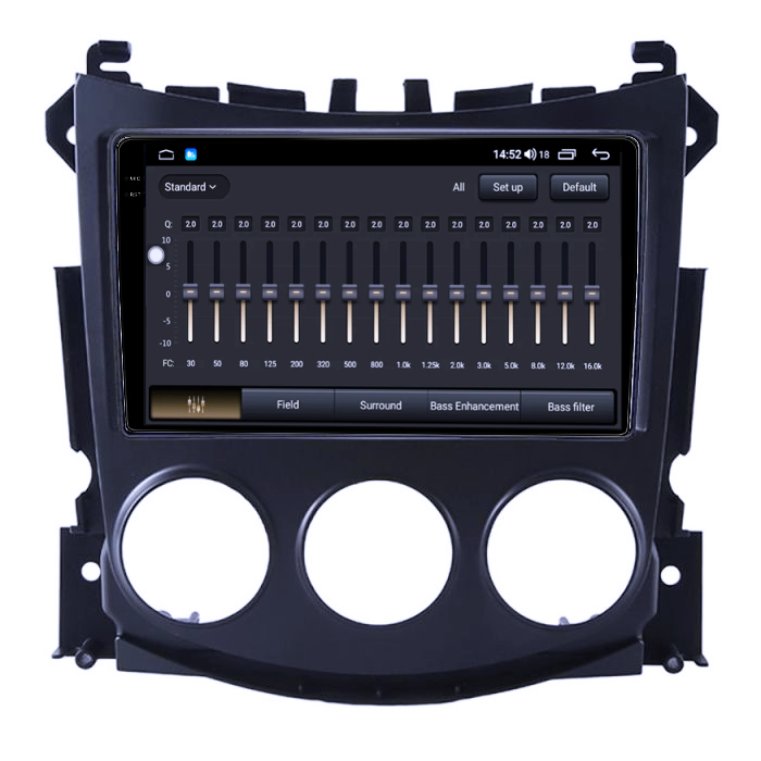 Navigatie dedicata Nissan 370Z 2008-2011, 8GB RAM 128GB ROM, Octacore, Platforma 7862, Android 14, Display QLED 9" 2K, Suporta camera 360", DSP, Carplay&Android Auto, [2]
