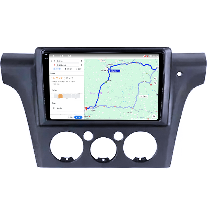 Navigatie dedicata Mitsubishi Airtrek Outlander 2001-2005, 4GB RAM 64GB ROM, Octacore, Android 14, Display QLED 1K 10", Carplay&Android Auto, SIM 4G, Ventilator Activ [4]