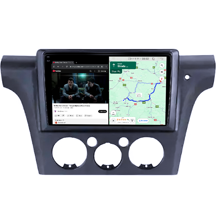 Navigatie dedicata Hyundai Santa Fe 2005-2012, 8GB RAM 128GB ROM, Octacore, Platforma TS18, Android 14, Display QLED 9", Suporta camera 360", DSP, Carplay&Android Auto, SIM 4G, Ventilator Activ [4]