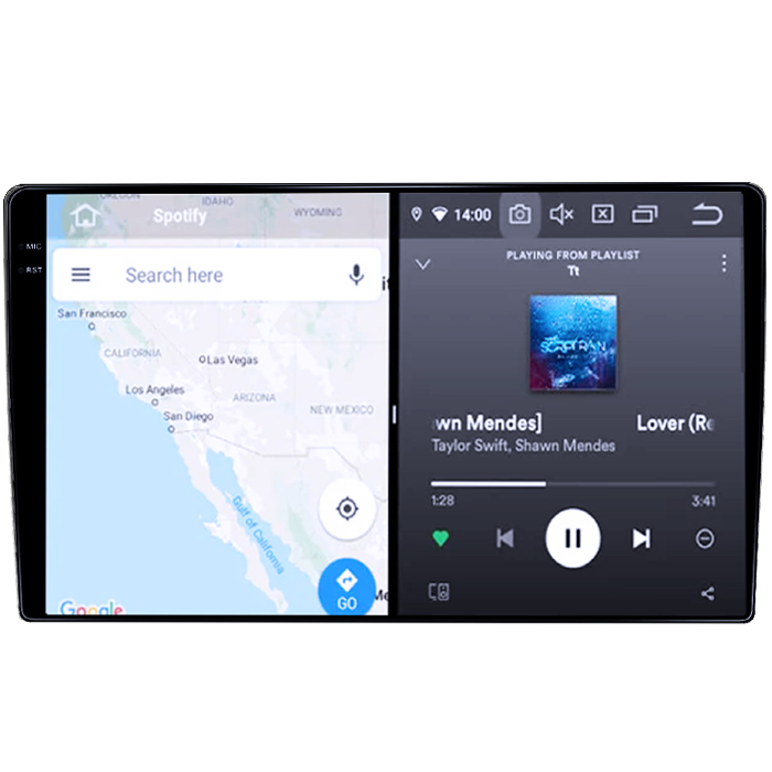 Navigatie dedicata Toyota Highlander 2009 - 2014, 8GB RAM 128GB ROM, Octacore, Platforma TS18, Android 14, Display QLED 10", Suporta camera 360", DSP, Carplay&Android Auto, SIM 4G, Ventilator Acti [7]