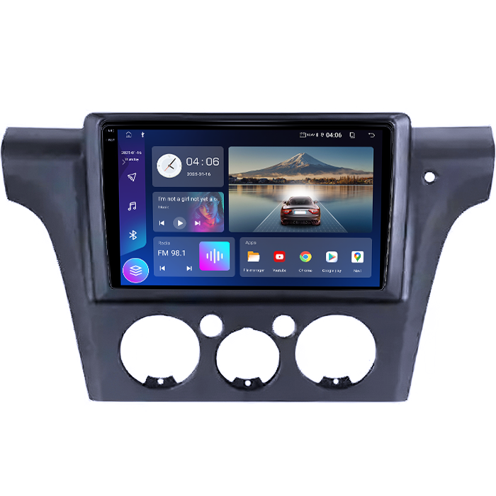 Navigatie dedicata Hyundai Santa Fe 2005-2012, 8GB RAM 128GB ROM, Octacore, Platforma TS18, Android 14, Display QLED 9", Suporta camera 360", DSP, Carplay&Android Auto, SIM 4G, Ventilator Activ [2]