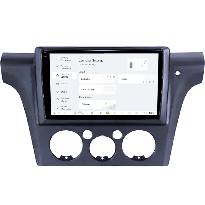Navigatie dedicata Mitsubishi Outlander 2001-2005, DUDU3, 4GB RAM 64GB ROM, Octacore, Platforma 8581, Android, Display QLED 9", DSP, Carplay&AndroidAuto [5]