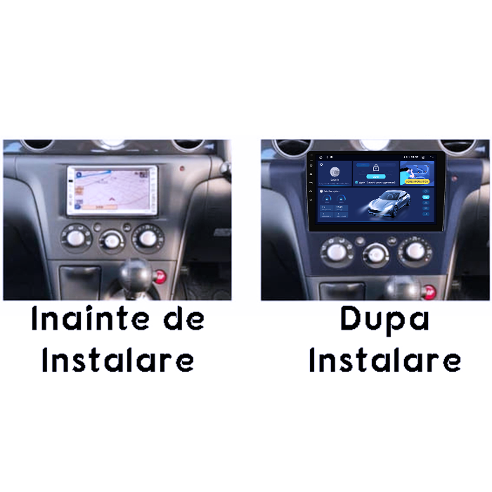 Navigatie dedicata Mitsubishi Outlander 2001-2005, DUDU3, 4GB RAM 64GB ROM, Octacore, Platforma 8581, Android, Display QLED 9", DSP, Carplay&AndroidAuto [6]